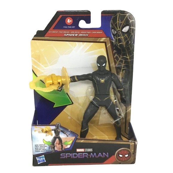 Spider-Man Marvel Web Grapler Action Figurine Toy Movable NEW Package - Picture 1 of 4